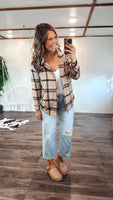 Hooded Snap Flannel