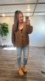 Chunky Brown Cardigan