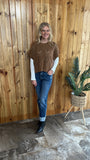 Cable Knit Sweater (Camel)