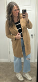 Khaki Elegant Coat