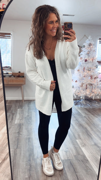 Cozy Day Cardigan (Ivory)