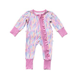 Bamboo Sleeper Stripes (Ruffle Butt)