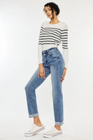 Sarah Kancan Straight Jeans