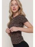 Cheetah Short Sleeve (Brown)
