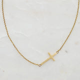 Cross Necklace (Gold and Silver)