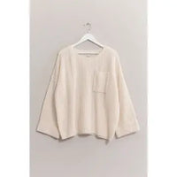 Maxwell Sweater (White)