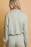 On The Move Quarter Zip (Sage)