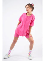 Acid Wash Set (Pink)