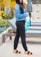 Smock Black Joggers