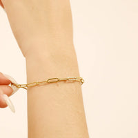 Stainless Steel PaperClip Bracelet