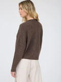 Brown Button Up Cardigan