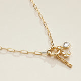 Gold Dipped Mama Necklace