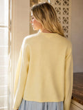 Yellow Henley Top