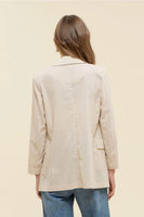 Cuffed Blazer (Neutral)