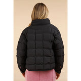 Puffer Padded Jacket (Black)