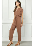 Mocha Jumpsuit