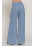 Wrinkle Pants (Blue)