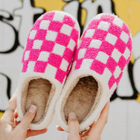 Checkered Slippers