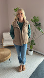 Layering Up Vest (Brown) (Small-3X)