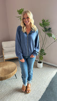 Scuba Zip (Dusty Blue)