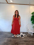 Midi Clay Dress