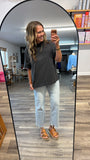 Mineral Wash Tara Tee (Black)