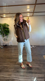 Shay Vest (Brown)