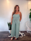 Coastal Stripe Jumpsuit