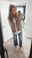 Layering Up Vest (Brown) (Small-3X)