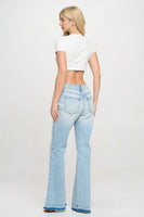 Sneak Peek Flare Jeans