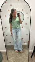 Sneak Peek Flare Jeans
