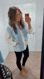 Denim Quilted Vest