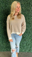 Camel Texture Sweater