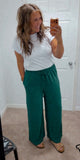 Green Working Mom Pant