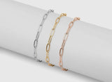 18k anklet (3 colors)
