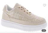 Timeless Knit Sneakers(Khaki)