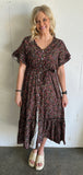 Floral Belted Dress