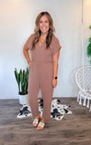 Mocha Jumpsuit