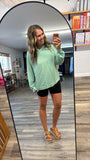 Athletic Girl Hoodie (Sage)