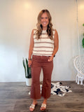 Chelsea Pants (Rust)