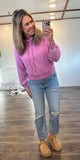 Hooded Acid Wash (Mauve)