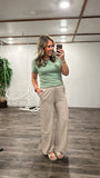 From work to play pants (Taupe)