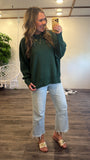 Julie Ribbed Sweater (Green)