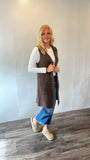 Brown Sweater Vest