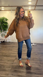 Julie Ribbed Sweater (Camel)