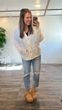 Ivory Chunky Cardigan