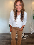 Payton Button Up (White)