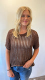 Crotchet Brown Top