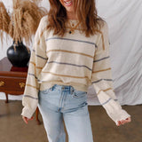 Thankful Striped Sweater (2 colors)