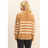 Striped Casual Crew Neck Soft Sweater
